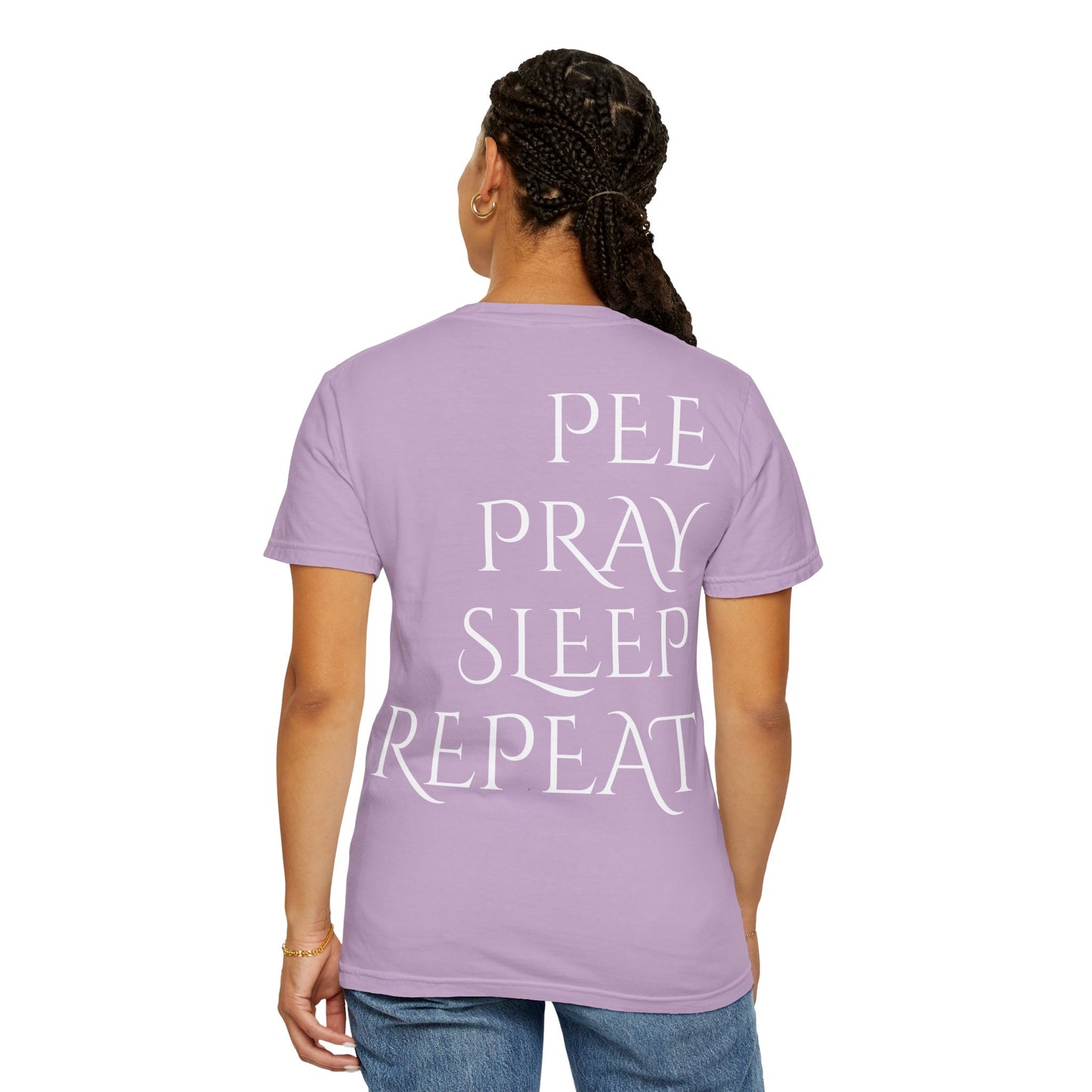 Mom Nights Be Like. . . Pee Pray Sleep Repeat T-shirt for Moms