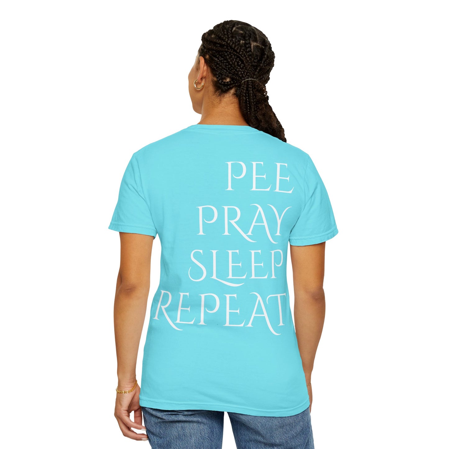 Mom Nights Be Like. . . Pee Pray Sleep Repeat T-shirt for Moms